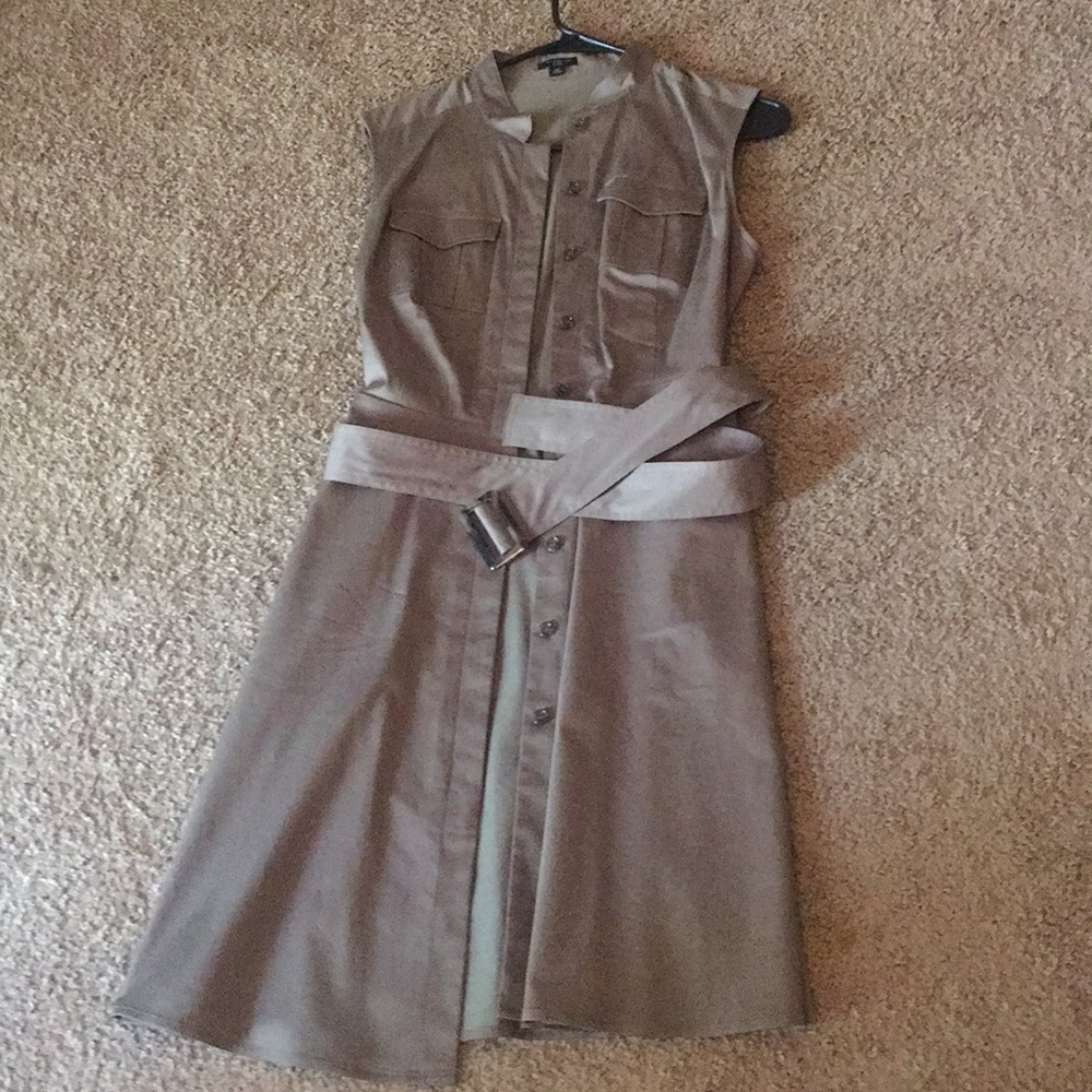 Ann Taylor-Made Forrest Green Dress